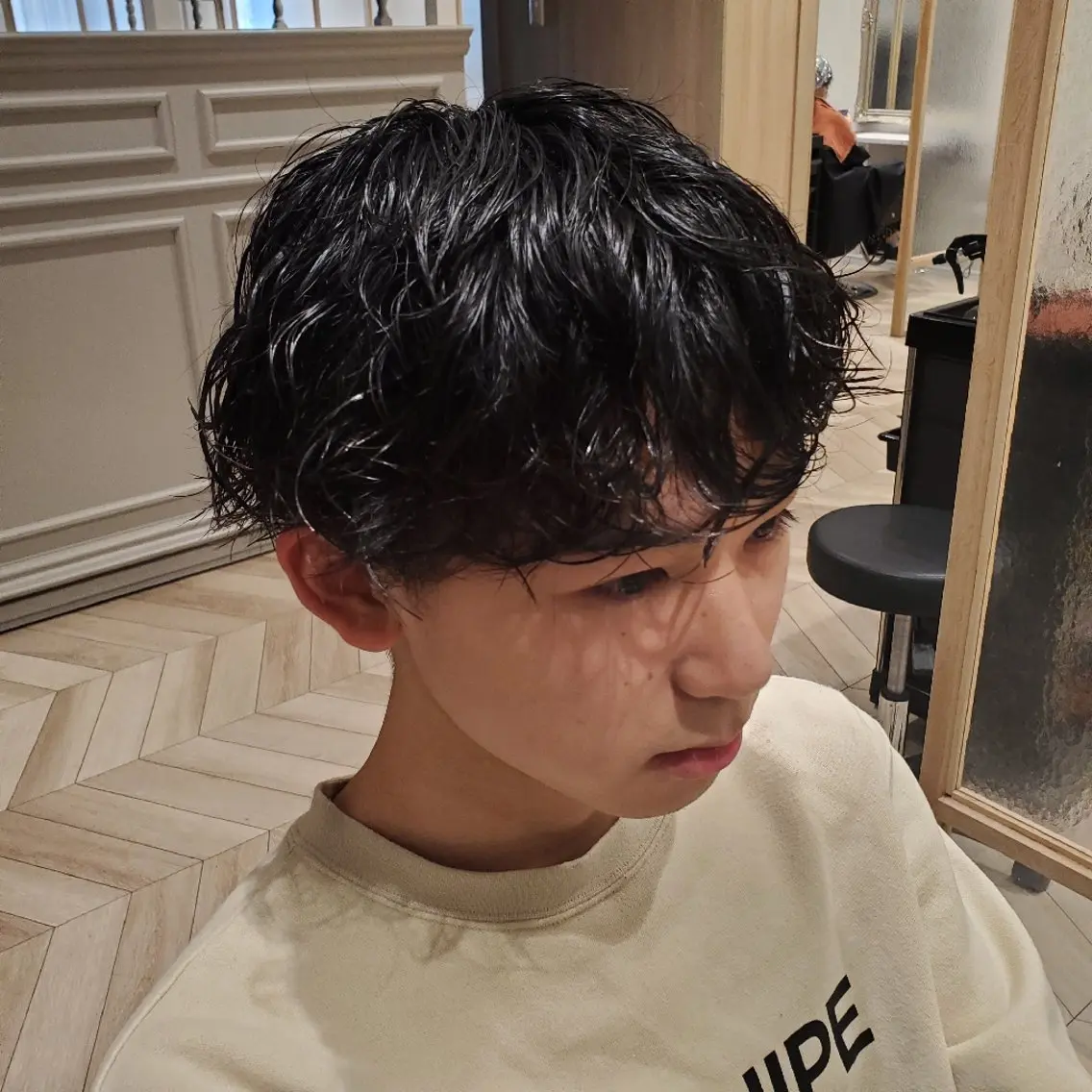 【メンズ限定】ニュアンスパーマの写真