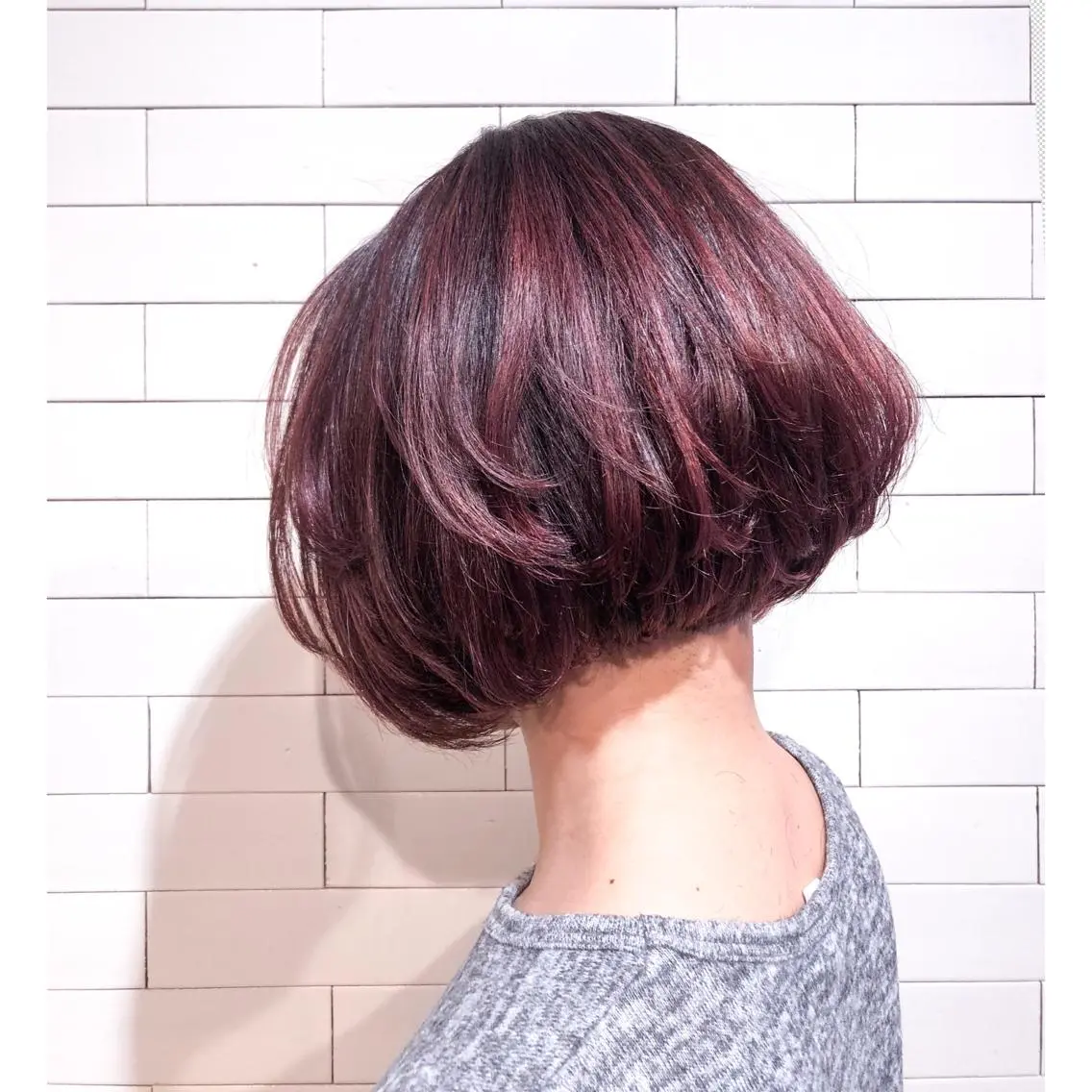 ショート EIGHT plum TOKIOリミテッドのヘアスタイル