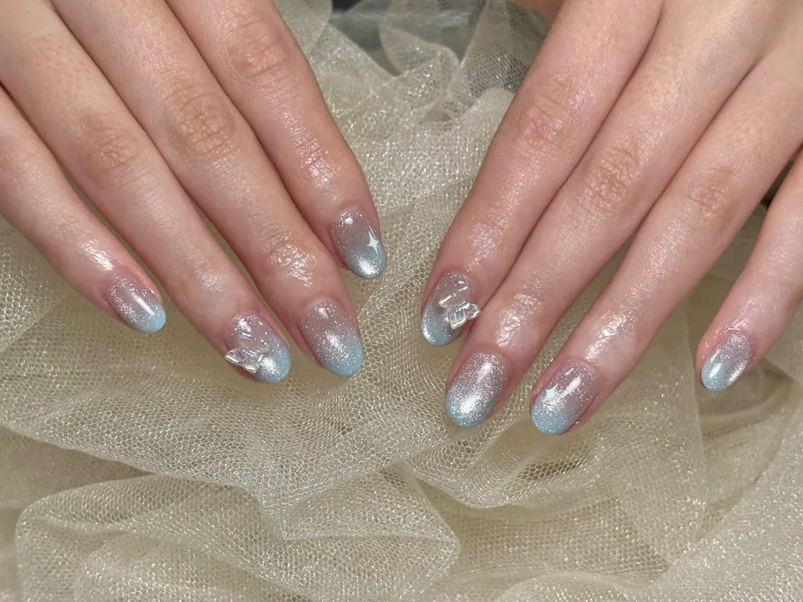 ネイル ニュアンスネイル 春ネイル ハンドネイル Ti miのネイルデザイン