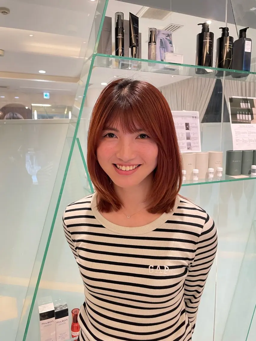 ミディアム レイヤーカット 【カットモデル募集 中】菊池のヘアスタイル