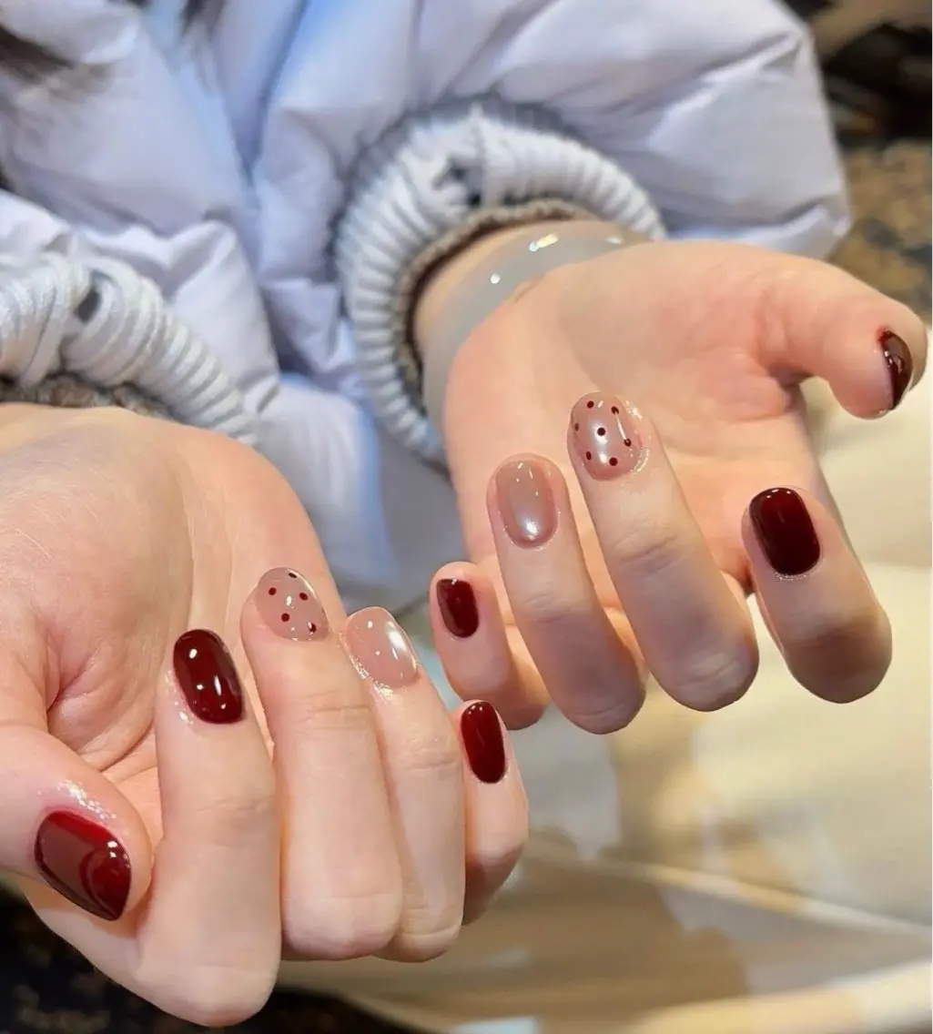 ネイル ジェルネイル ロングネイル ニュアンスネイル ワンカラーネイル シンプルネイル Kora Nailのネイルデザイン