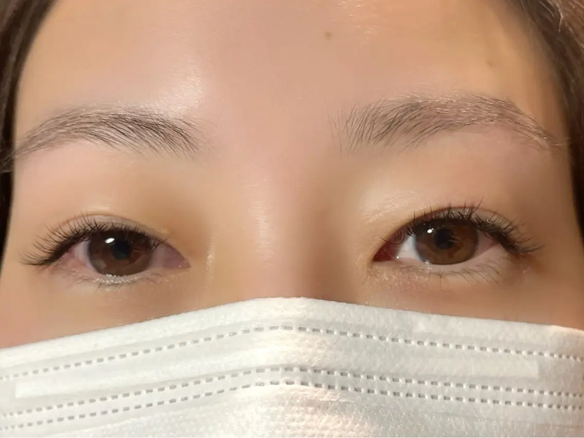 マツエク・マツパ フラットラッシュ マツエク Regene HIROKAWAのマツエク・マツパデザイン