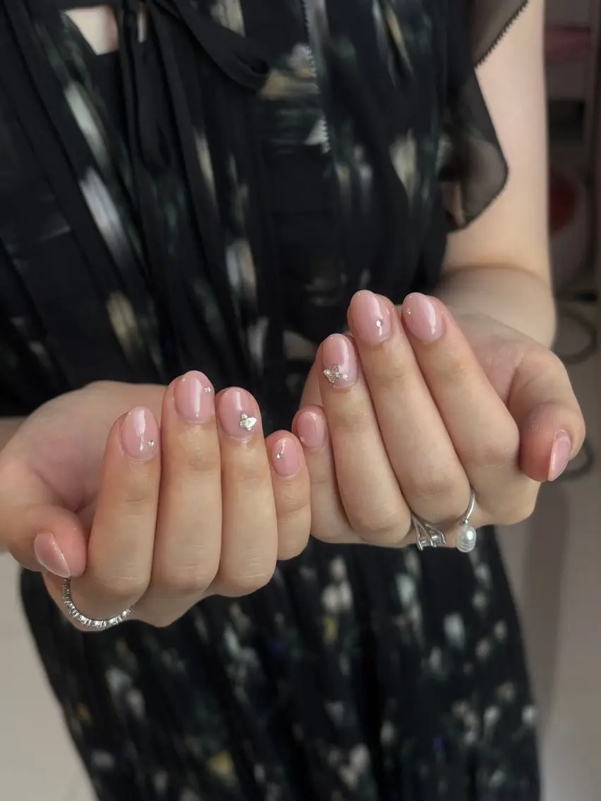 ネイル ハンドネイル CLALA Tokiho 🖤:のネイルデザイン