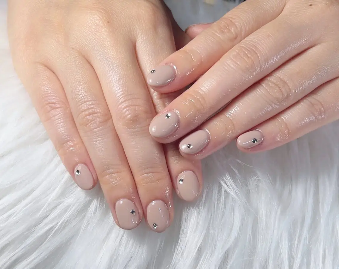 ネイル フットネイル ジェルネイル マグネットネイル 持ち込み ワンカラーネイル Sunset Nail 柏のネイルデザイン
