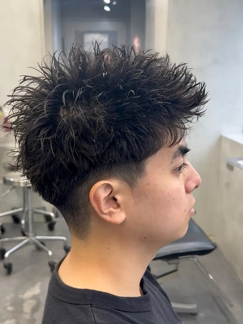 ショート パーマ カット パーマ fifth 児玉達哉 当日予約🙆のヘアスタイル
