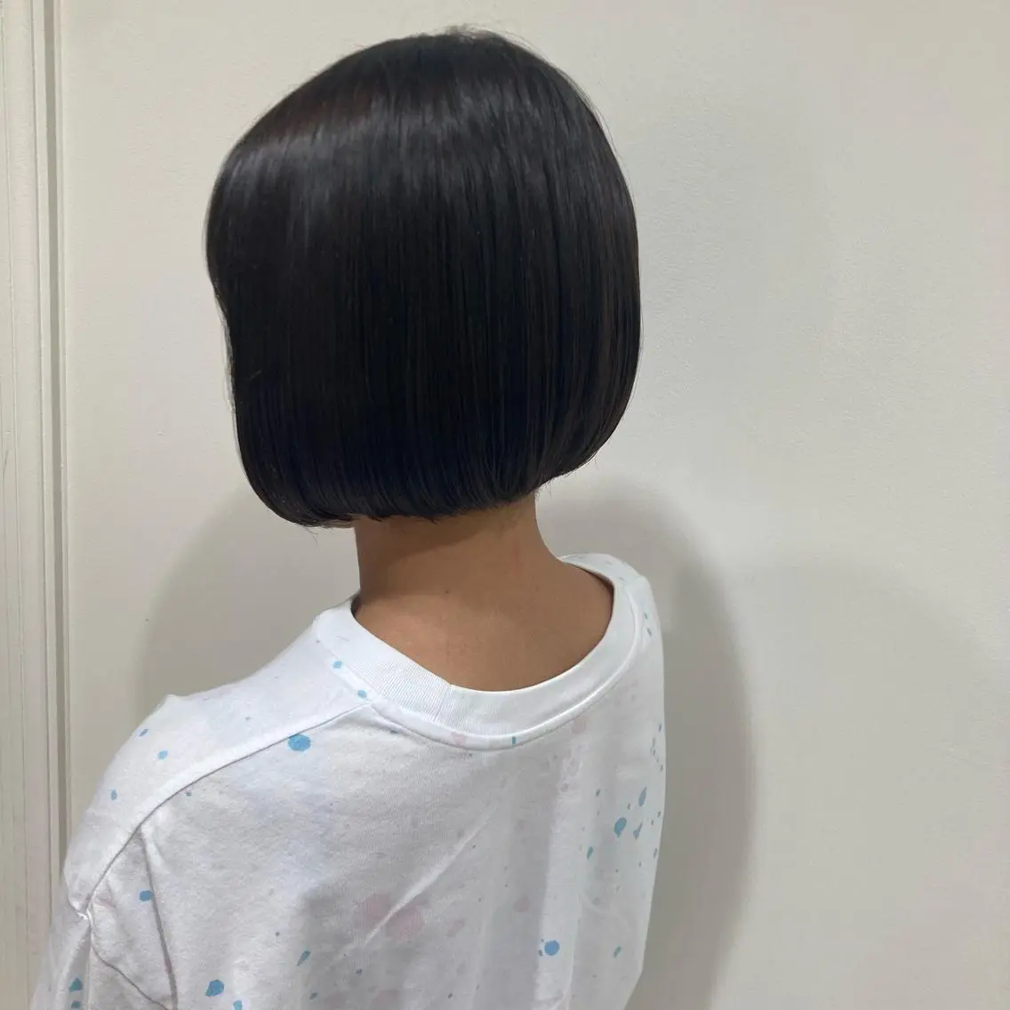 ショート カラー ヘアアレンジ 柳実帆/おさまるボブ /ジャニオタ美容師のヘアスタイル