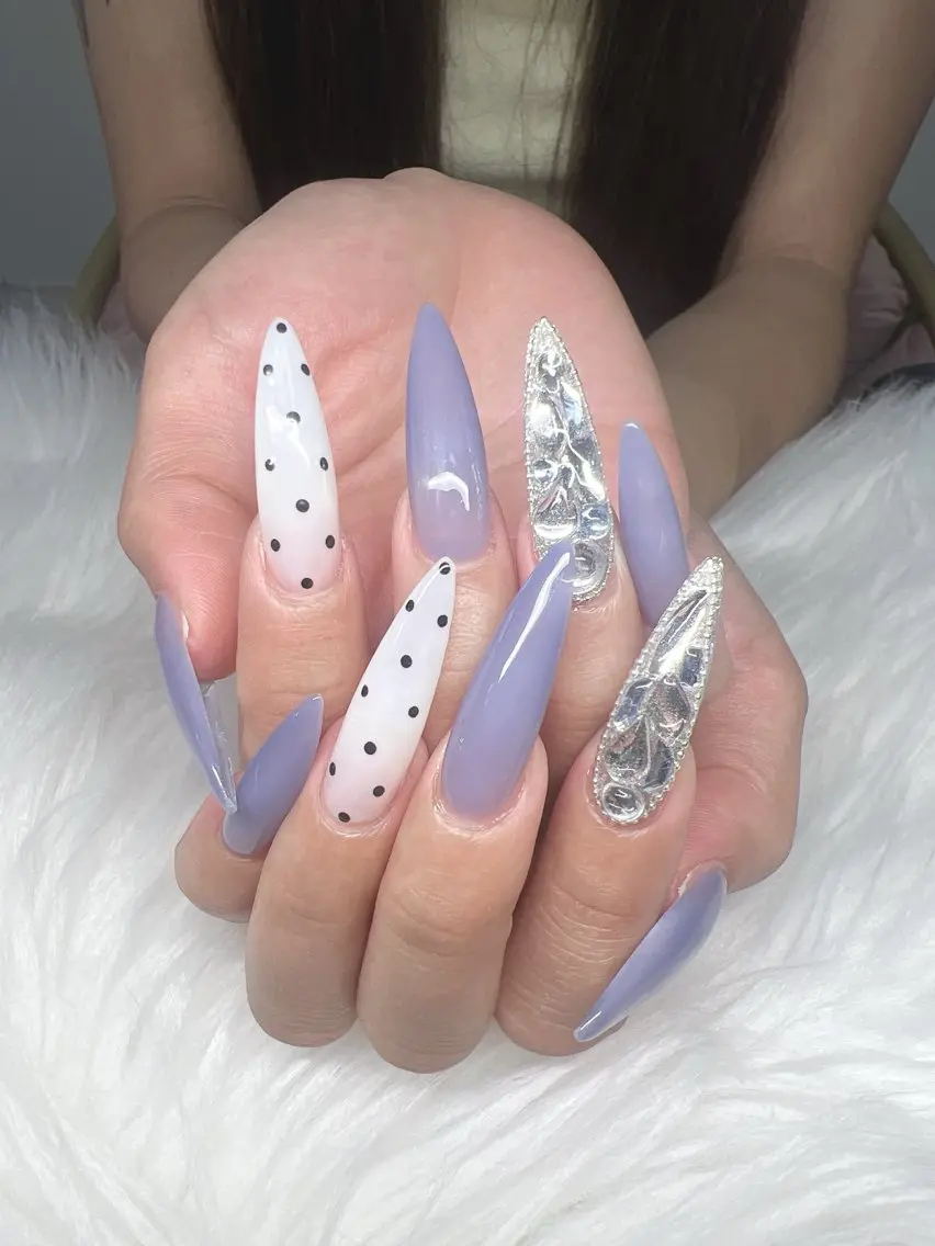 ネイル ハンドネイル Lee Nails チップ長さだし専門店のネイルデザイン