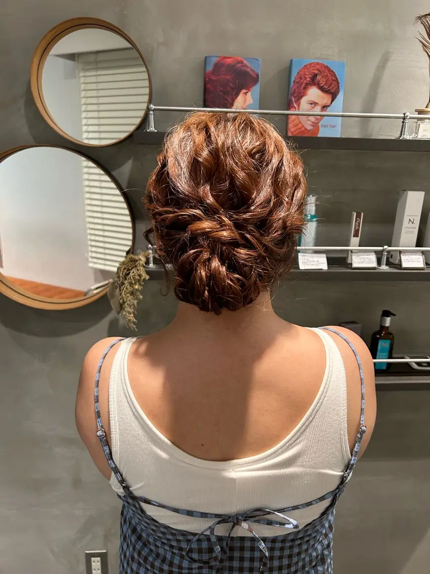 ロング ヘアアレンジ タナカ カナ🫧のヘアスタイル