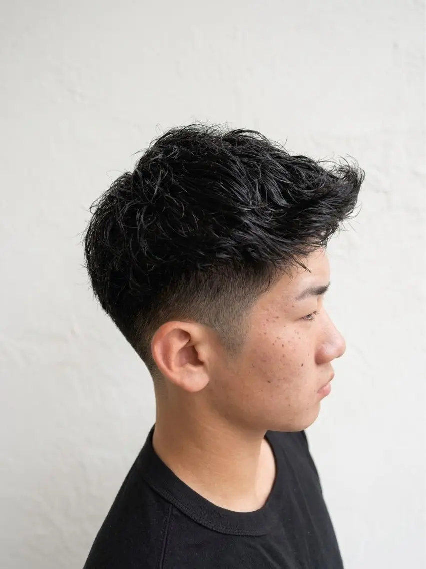 ショート メンズ 鈴木 まさしのヘアスタイル