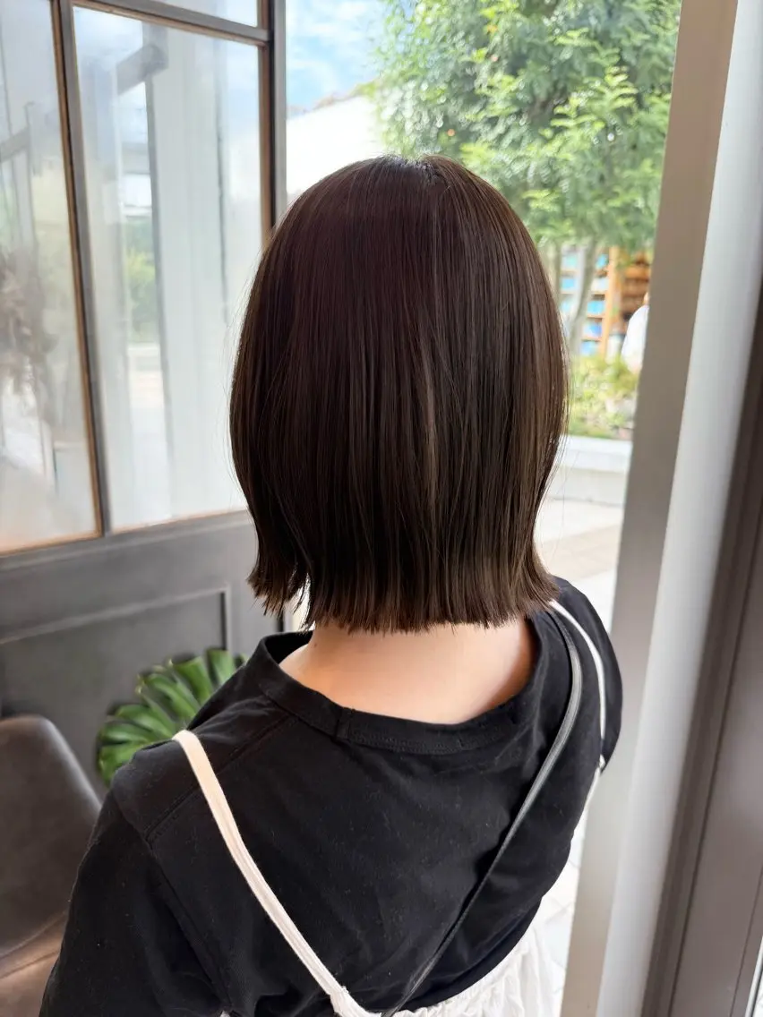 ショート カット ヘアカラー レイヤーカット /momocaのヘアスタイル