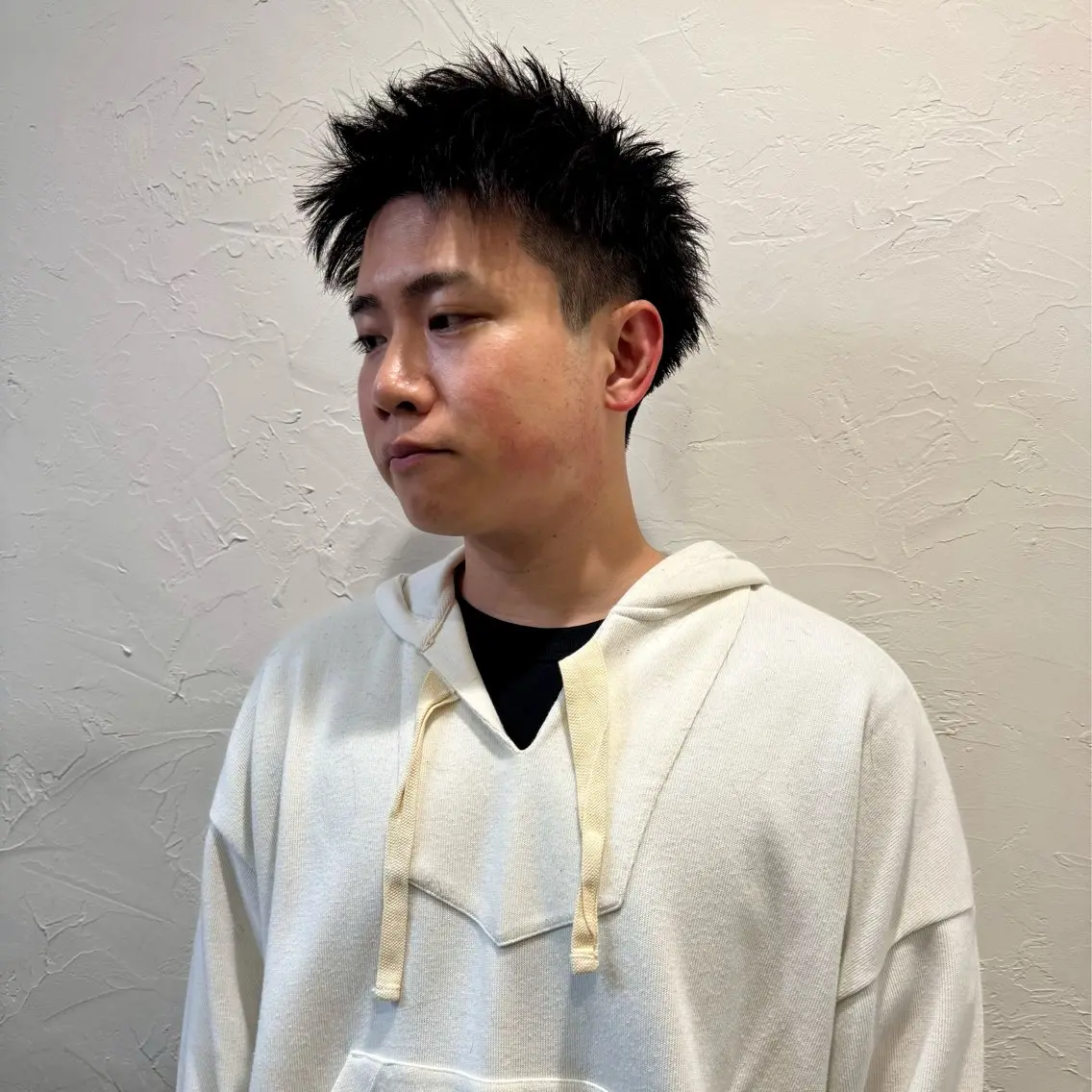 ショート メンズ アップバング メンズ就活ヘア メンズパーマ メンズショート スパイキーショート 【池袋/スパイキー ショート】ⓝⓘⓜⓤのヘアスタイル