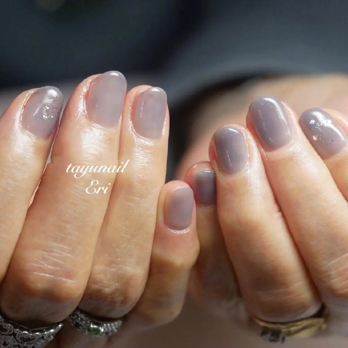 ネイル ジェルネイル ワンカラーネイル パラジェル シンプルネイル 春ネイル ネイルサロン 【たゆnail】のネイルデザイン