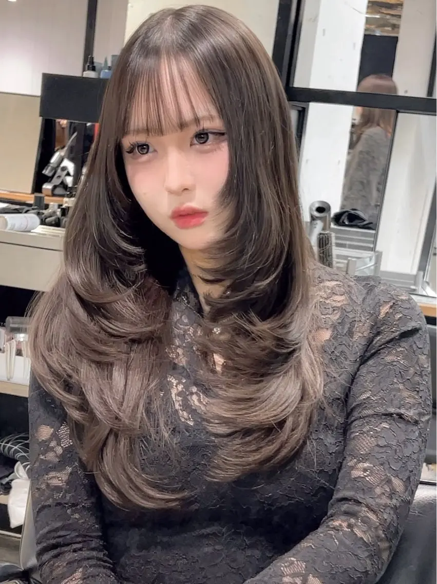 ロング ブリーチ/レイヤー 特化kotomiのヘアスタイル