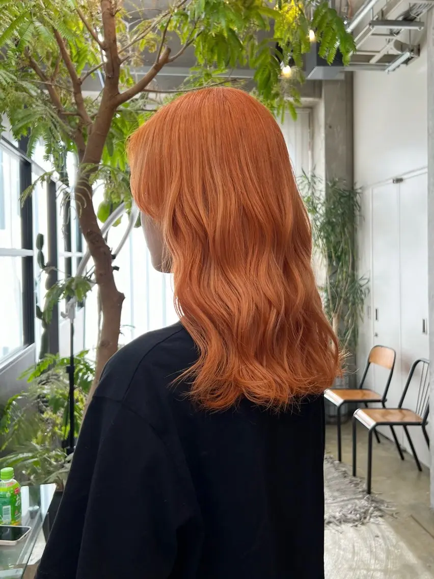 ロング カラー カット ヘアカラー azumi/ベージュ /オリーブ/縮毛のヘアスタイル