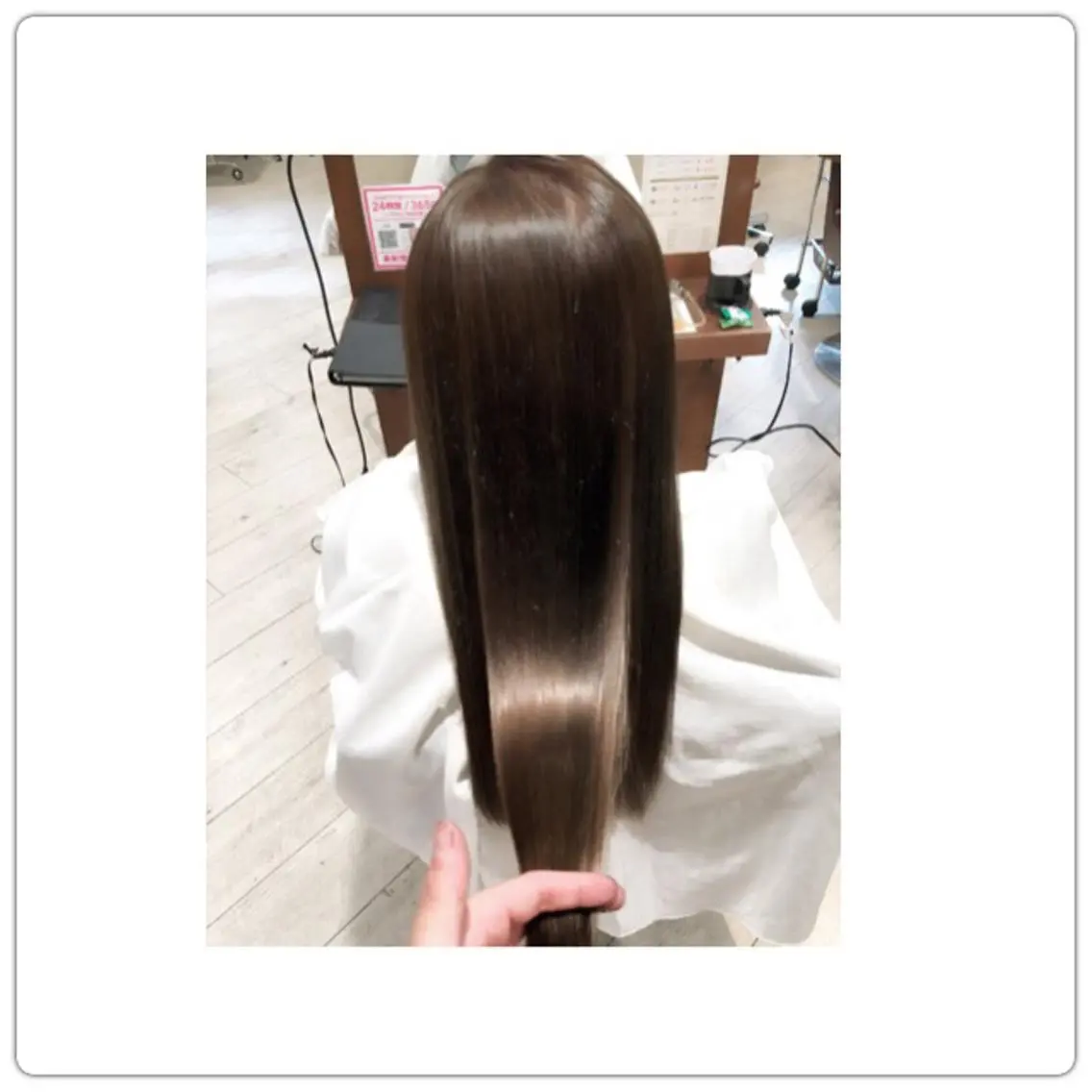 ロング カラー イルミナカラー トリートメント 【メンズカット】 澤下瑛一のヘアスタイル