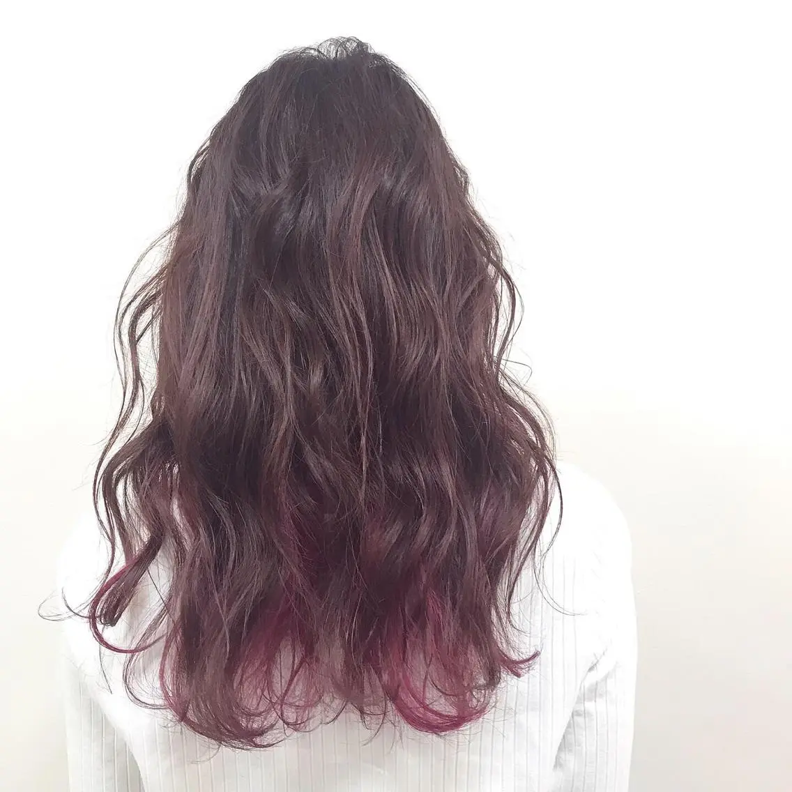 セミロング カラー カット ヘアカラー トリートメント Lien 深井店のヘアスタイル