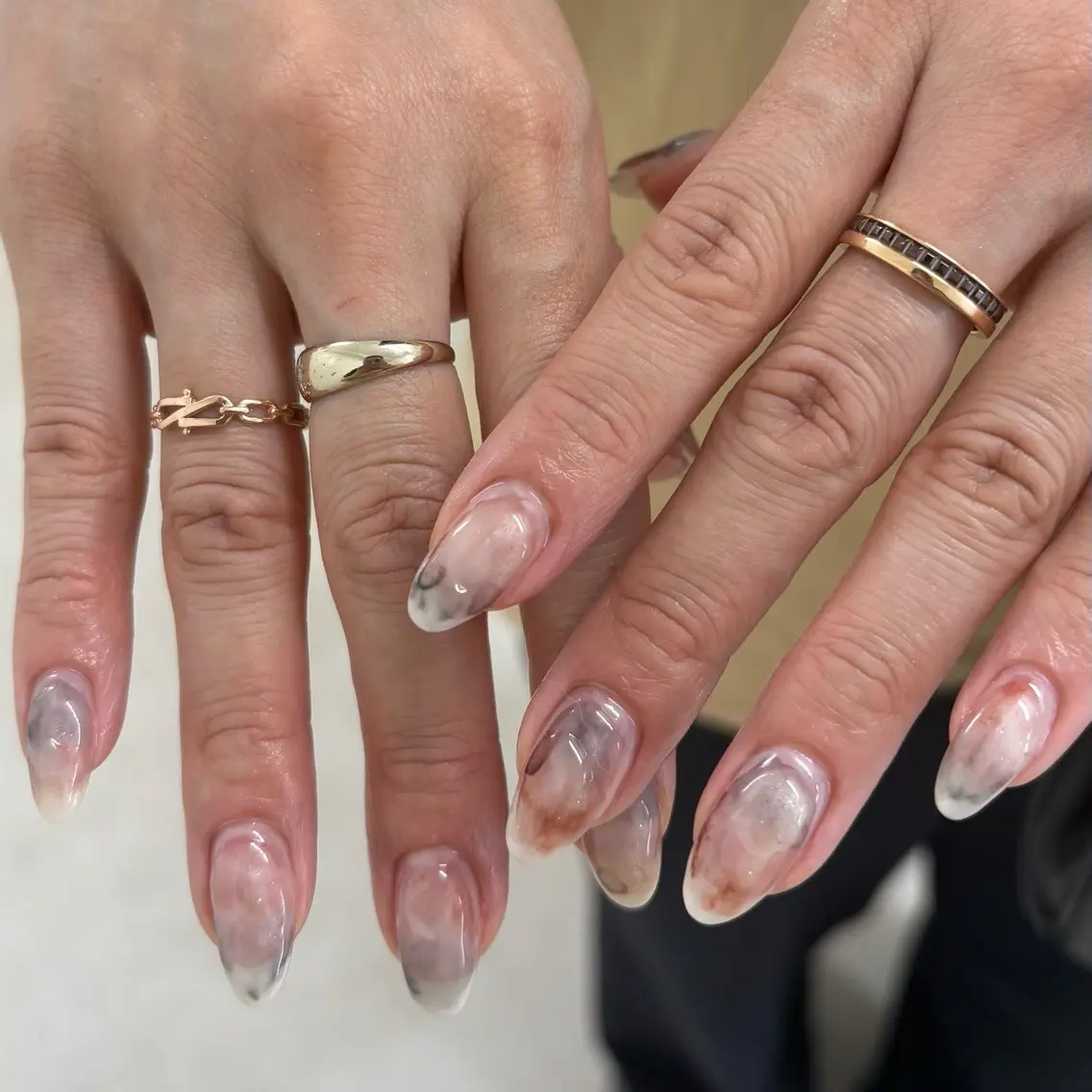 ネイル ニュアンスネイル ハンドネイル filonnail yui_ニュアンスのネイルデザイン