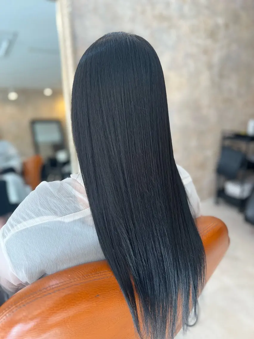ロング ヘアカラー エクステ Wakita Masakiのヘアスタイル