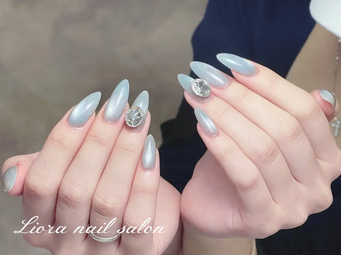 ネイル チークネイル フットネイル フレンチネイル ジェルネイル ガーリー ハンドネイル Liora nailのネイルデザイン