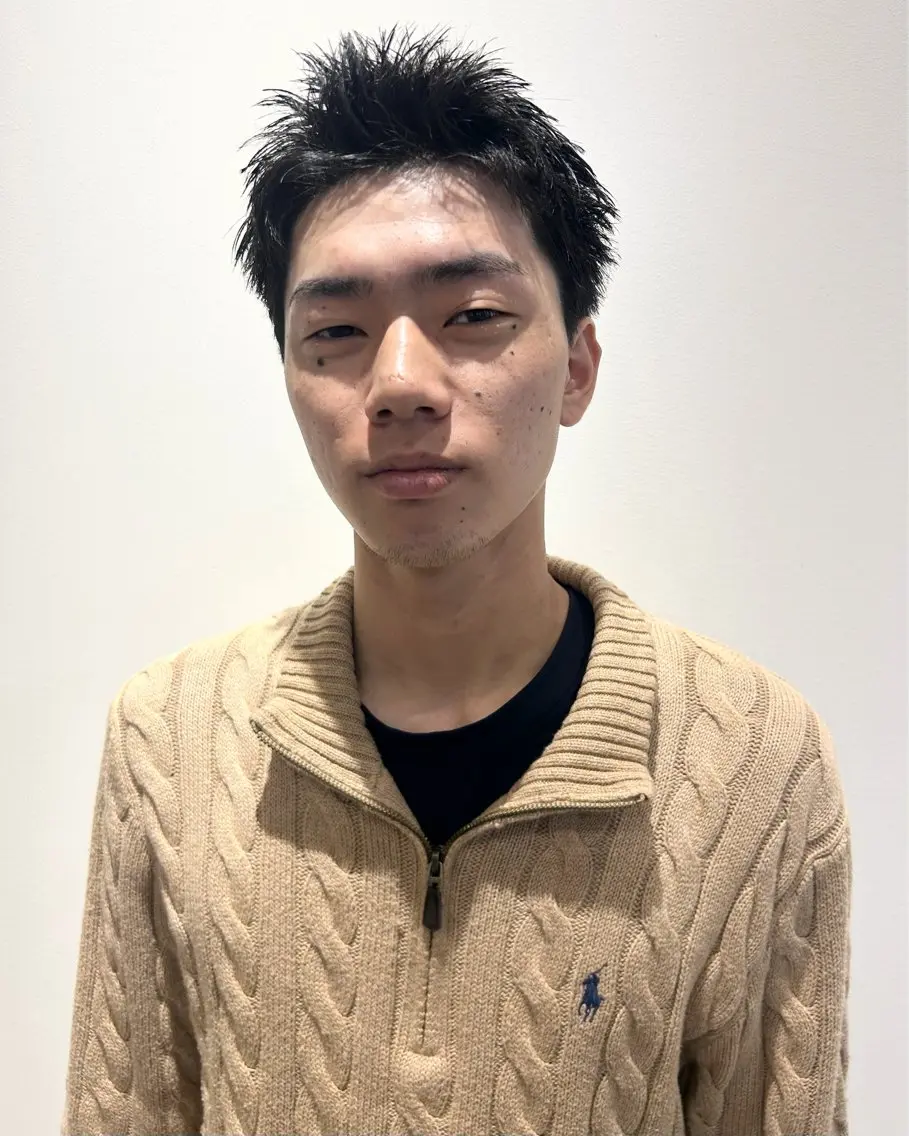 ショート メンズ カット ヘッドスパ 田中 遥陽のヘアスタイル