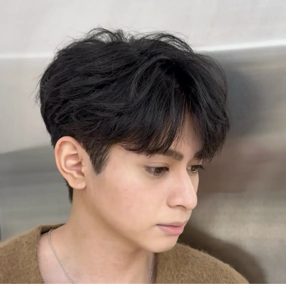 パーマ 曲がる縮毛矯正 🇰🇷ユウイのヘアスタイル