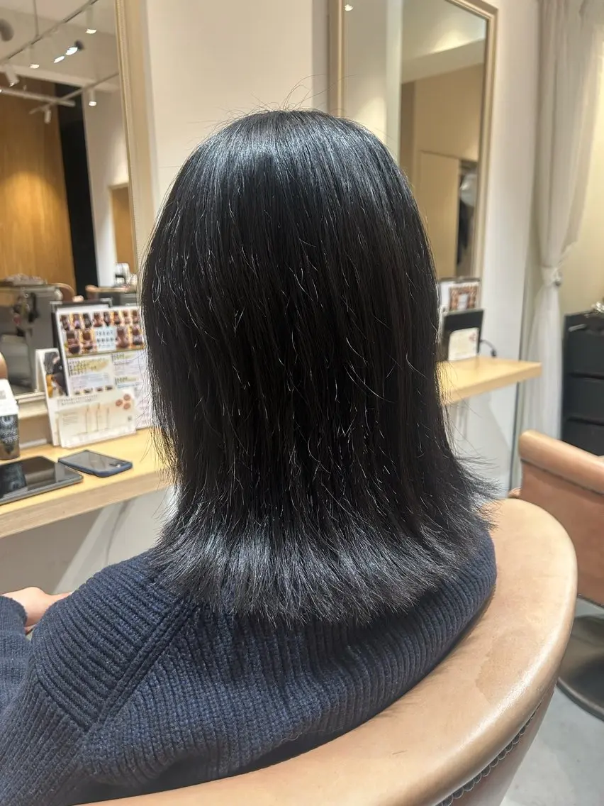 ミディアム レイヤーカット ⭐️上田 悠⭐️のヘアスタイル