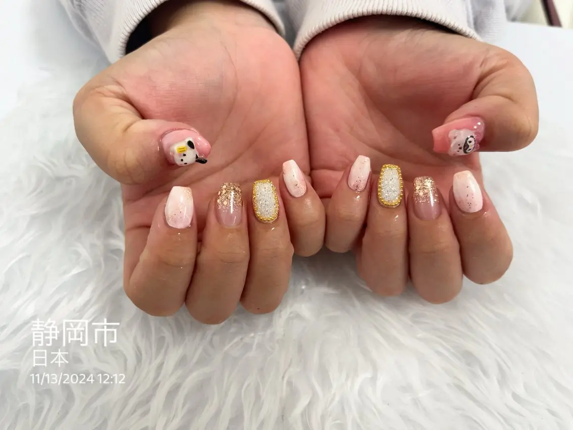 ネイル フットネイル 松永 いぶきのネイルデザイン