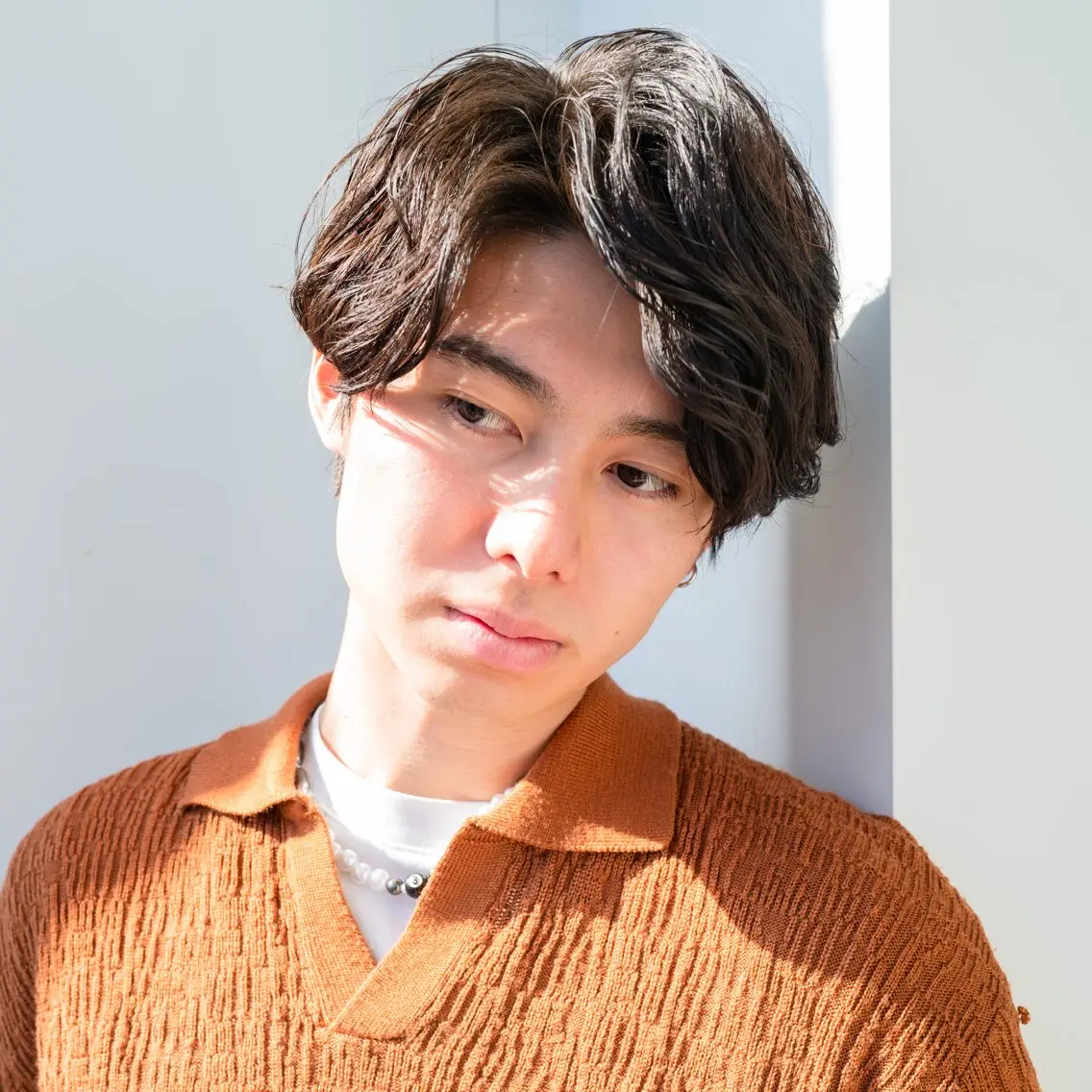 ショート カラー パーマ メンズ アップバング ダウンパーマ メンズパーマ メンズツイストパーマ 刈り上げ カット ヘアカラー トリートメント ヘッドスパ 朝楽メンズパーマ 🥇メンズカット吉田のヘアスタイル