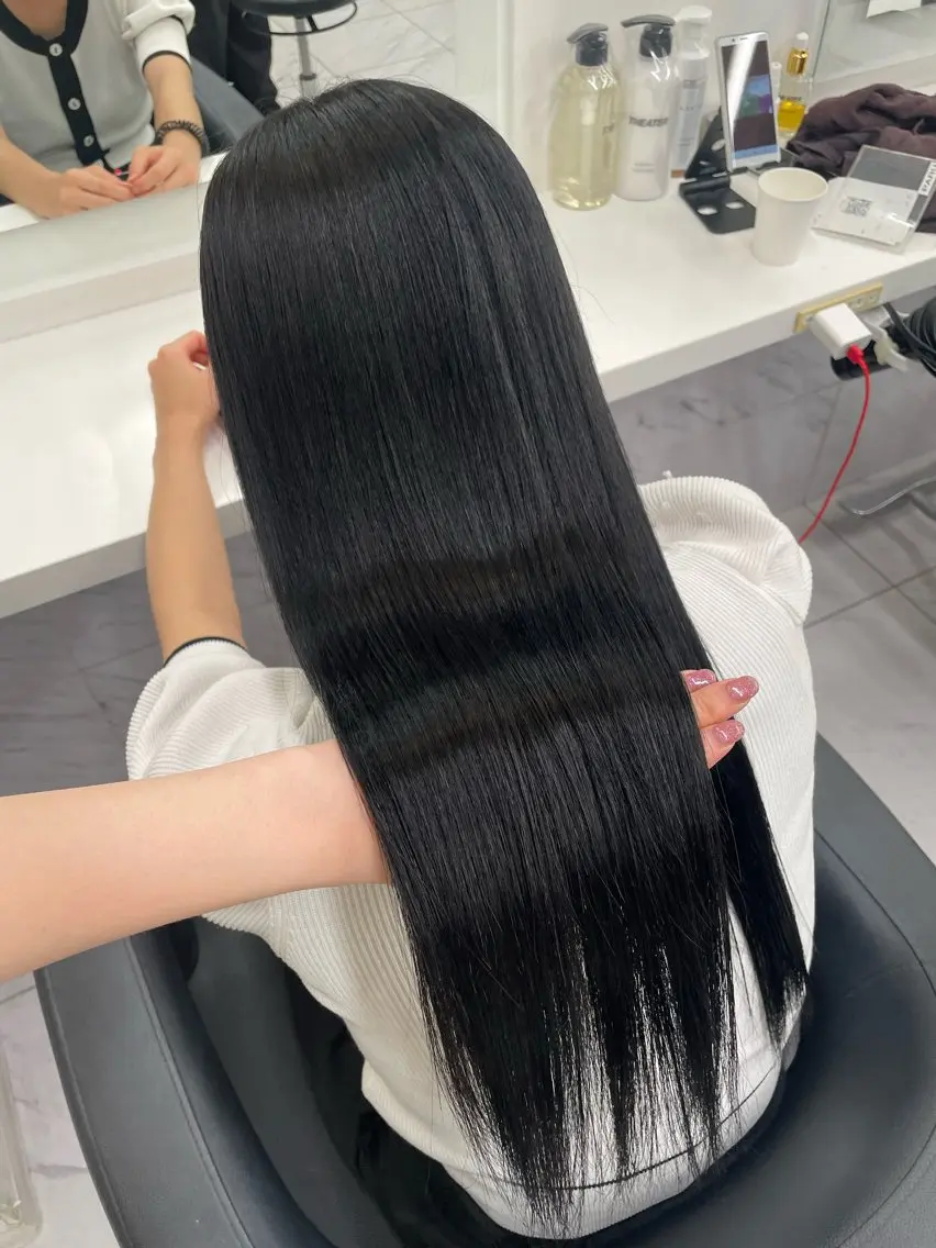 ロング カラー 🎀暖色/ラベンダー /paru🤍のヘアスタイル