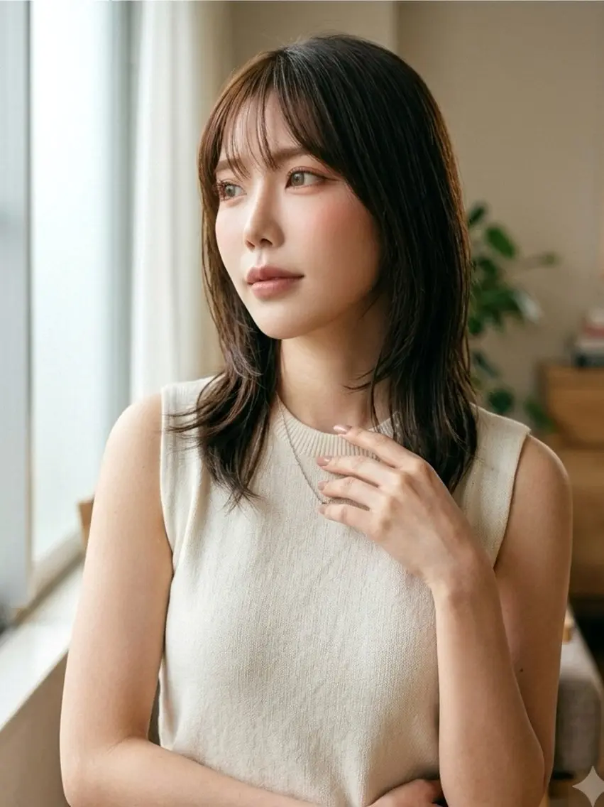 セミロング TAKAHASHI LEAPSのヘアスタイル