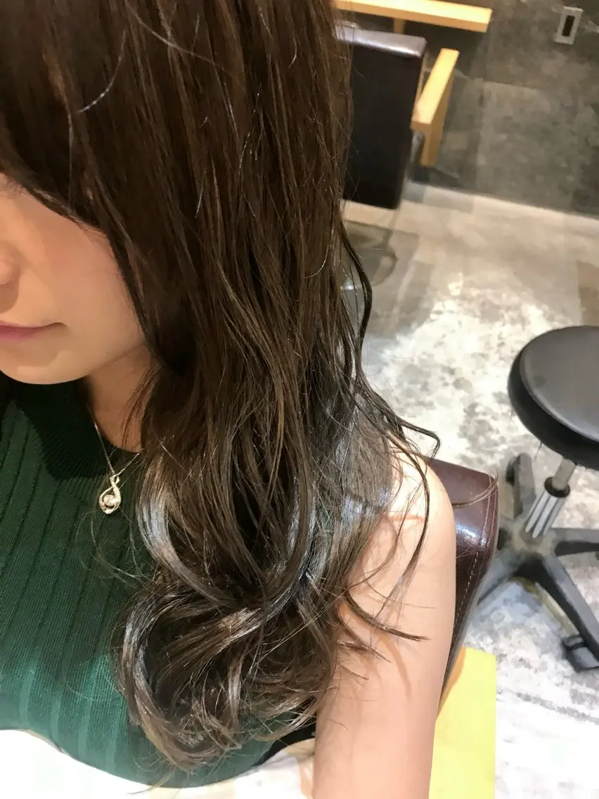ロング カラー 塚本 昂のヘアスタイル