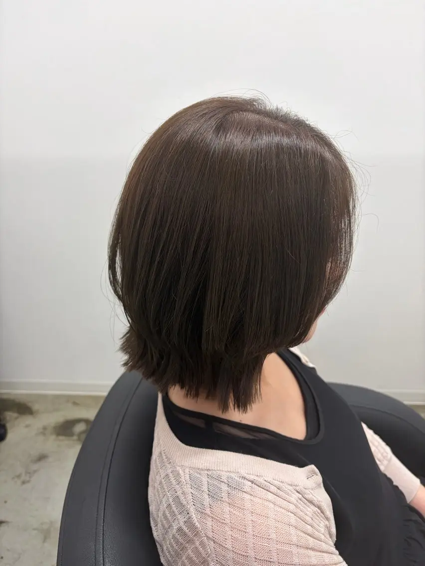 ミディアム カット ヘアカラー トリートメント 仙台/艶髪/ レイヤー/ゆうか♡のヘアスタイル