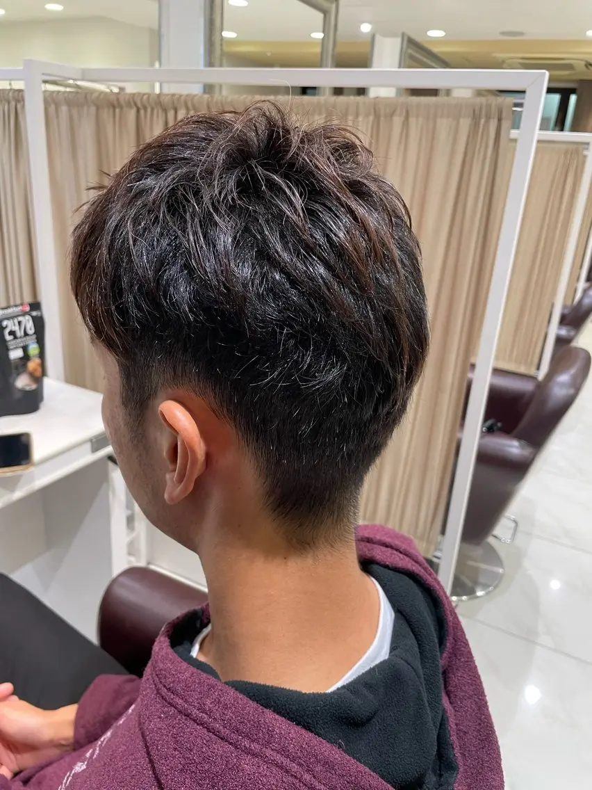 メンズ 刈り上げ 前田 夏実/メンズカットのヘアスタイル