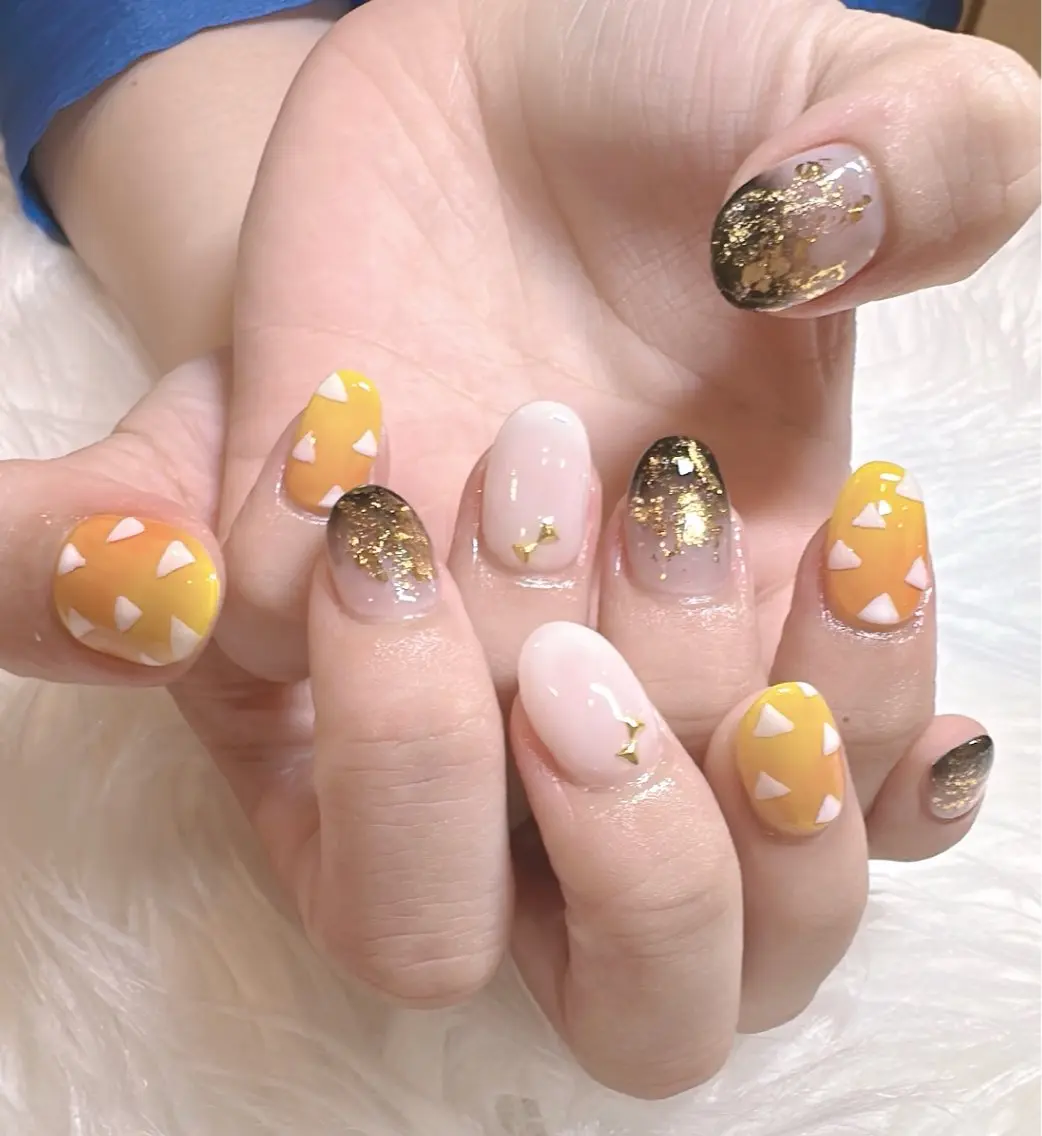 ネイル 持ち込み キュート ネイルのネイルデザイン
