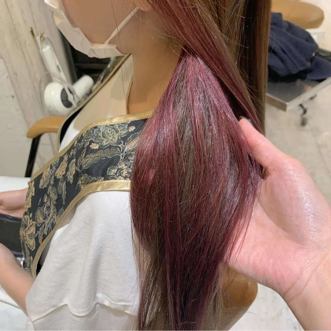 カラー ヤマダ サクラのヘアスタイル