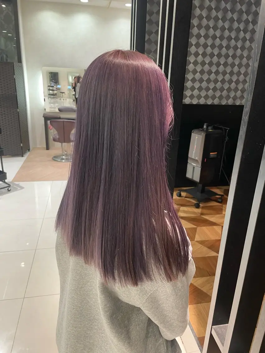 カラー 中河 美裕のヘアスタイル