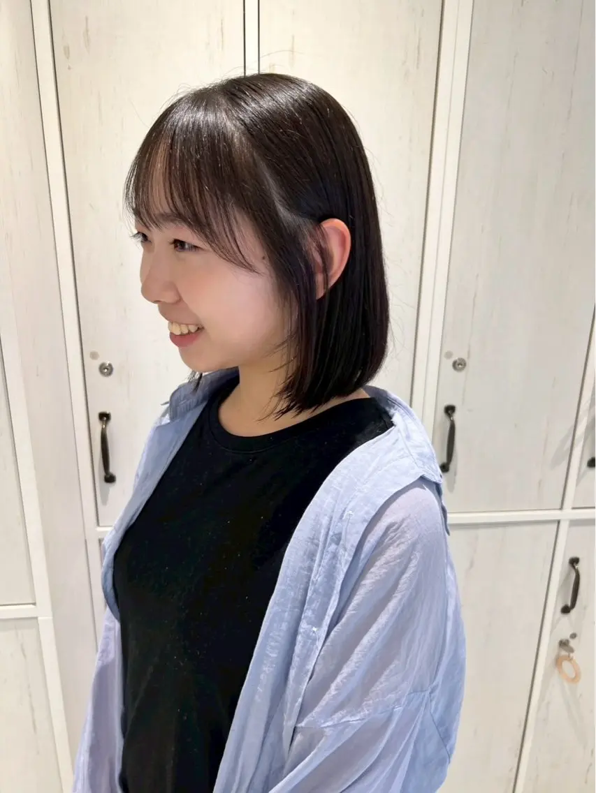 ミディアム 千代谷 風華のヘアスタイル