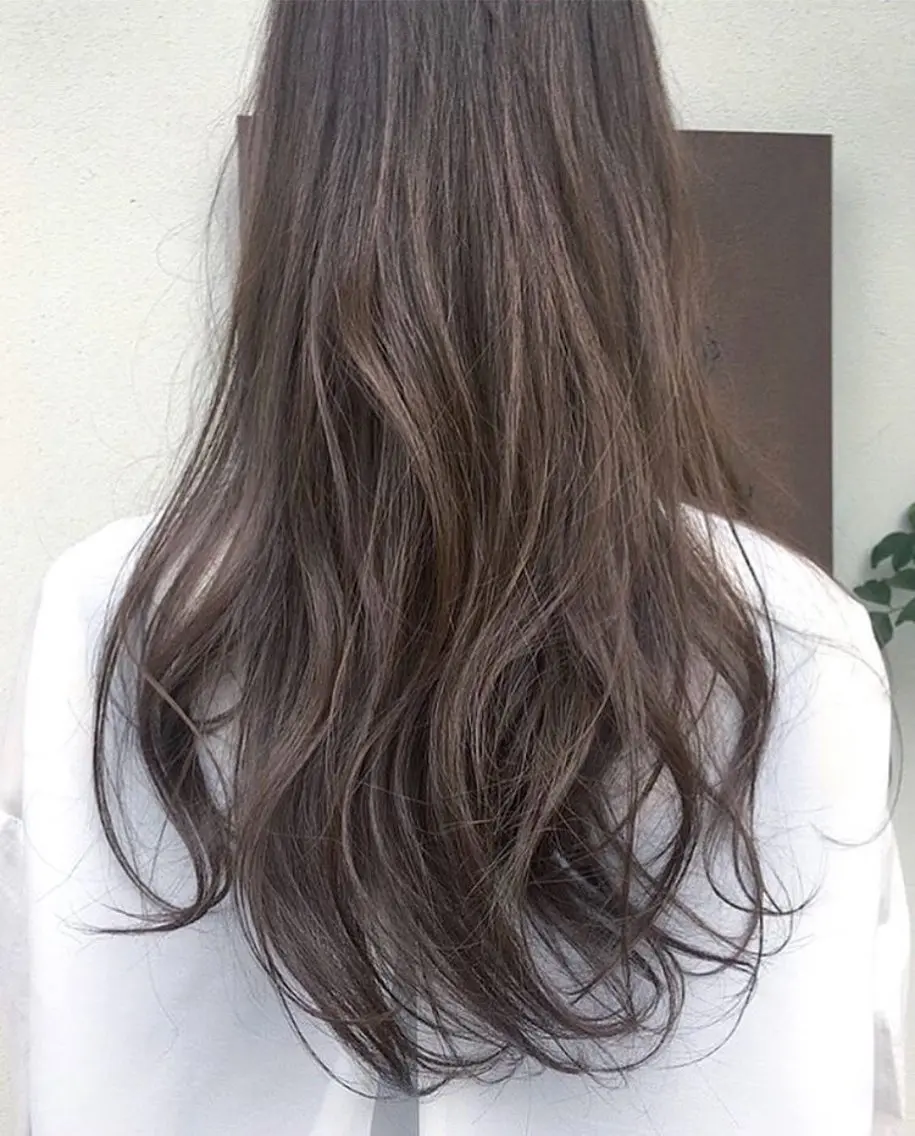 ロング カラー KAYO カラー得意です^^のヘアスタイル