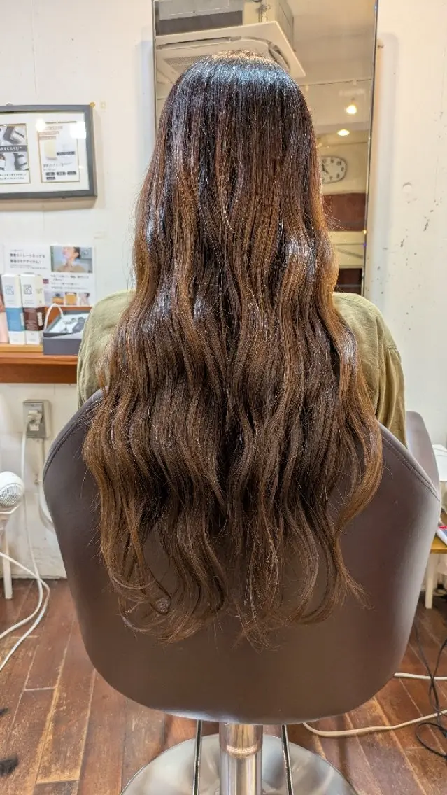 ロング ロング 浅井 琴音のヘアスタイル