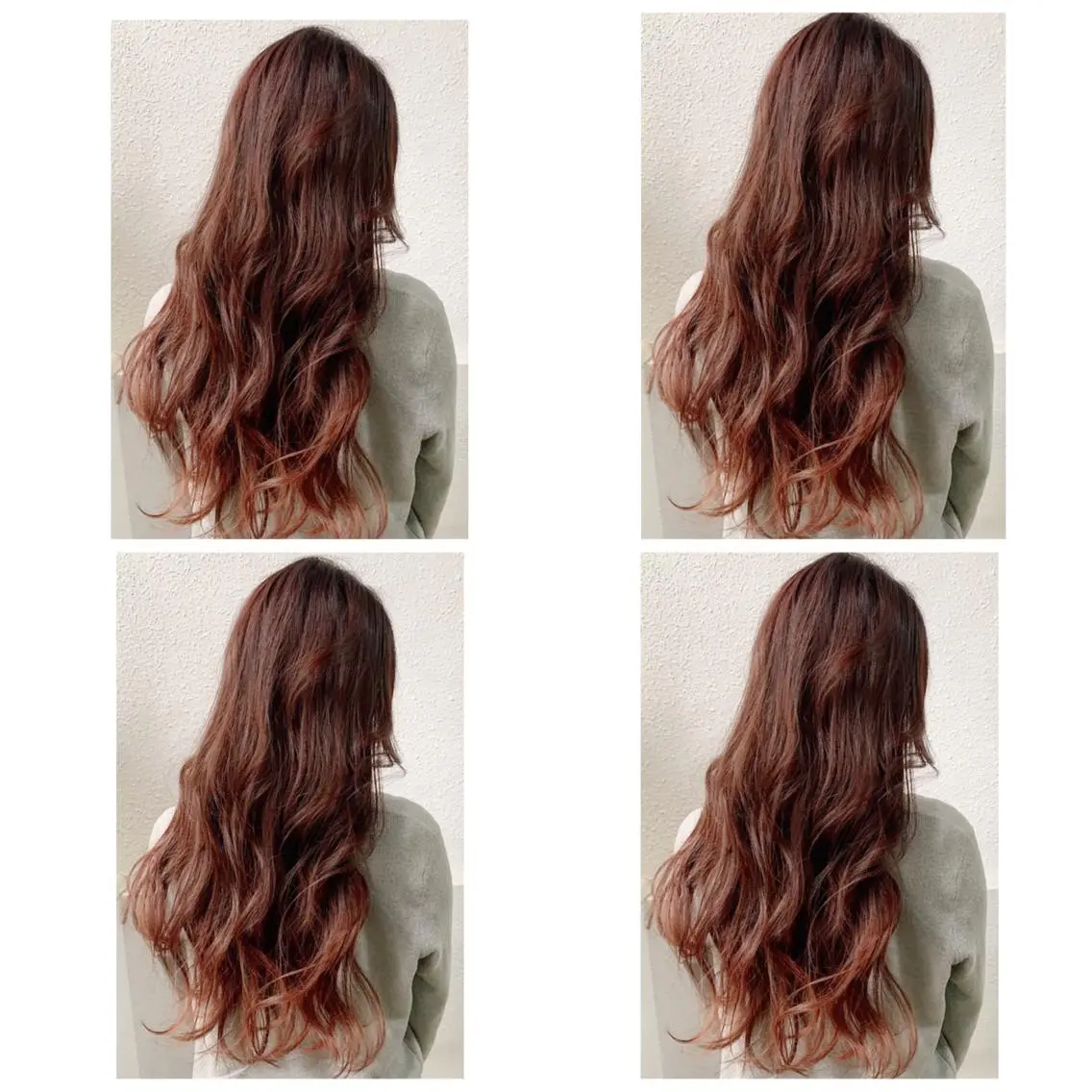 ロング カラー アッシュ バレイヤージュ ブリーチ デザインカラー グレージュ カット ヘアカラー 京都大人女性ショート 徒歩1分/秋山のヘアスタイル