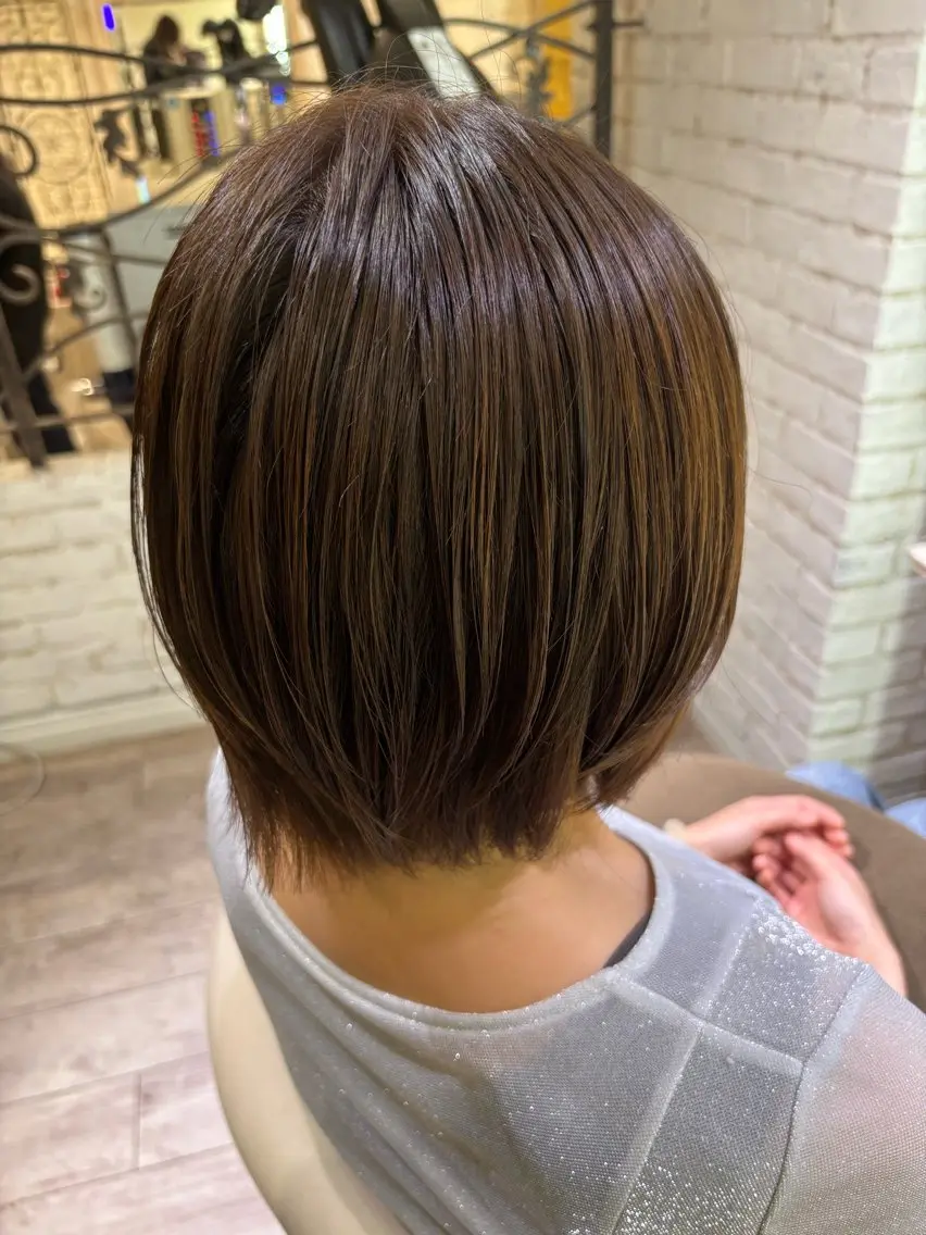 カラー ベージュカラー ヘアカラー カラーモデル募集中 ‬ユイ🎀のヘアスタイル