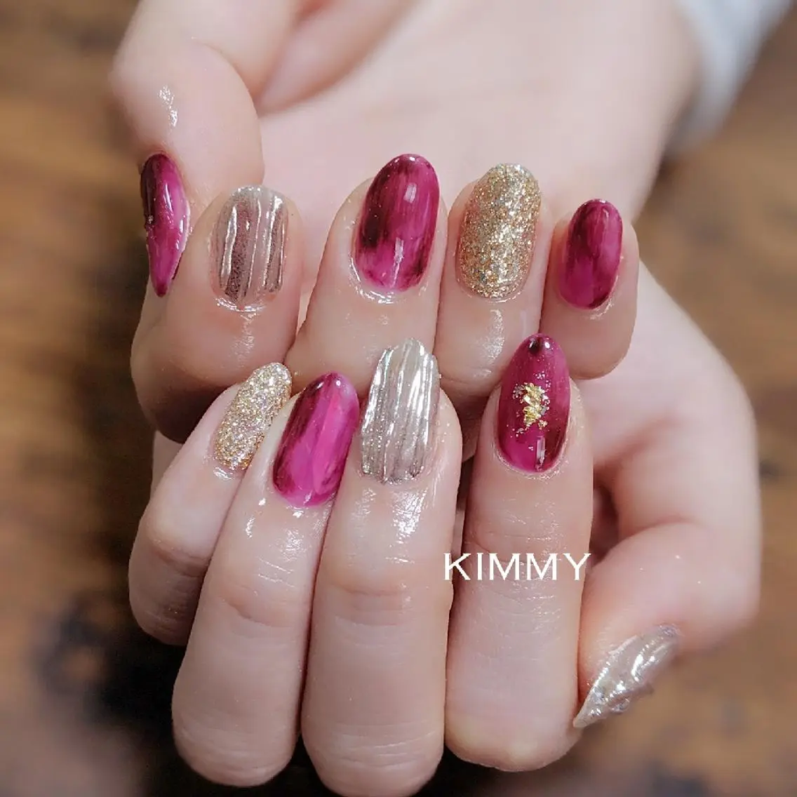ネイル ハンドネイル kimmy nailsのネイルデザイン