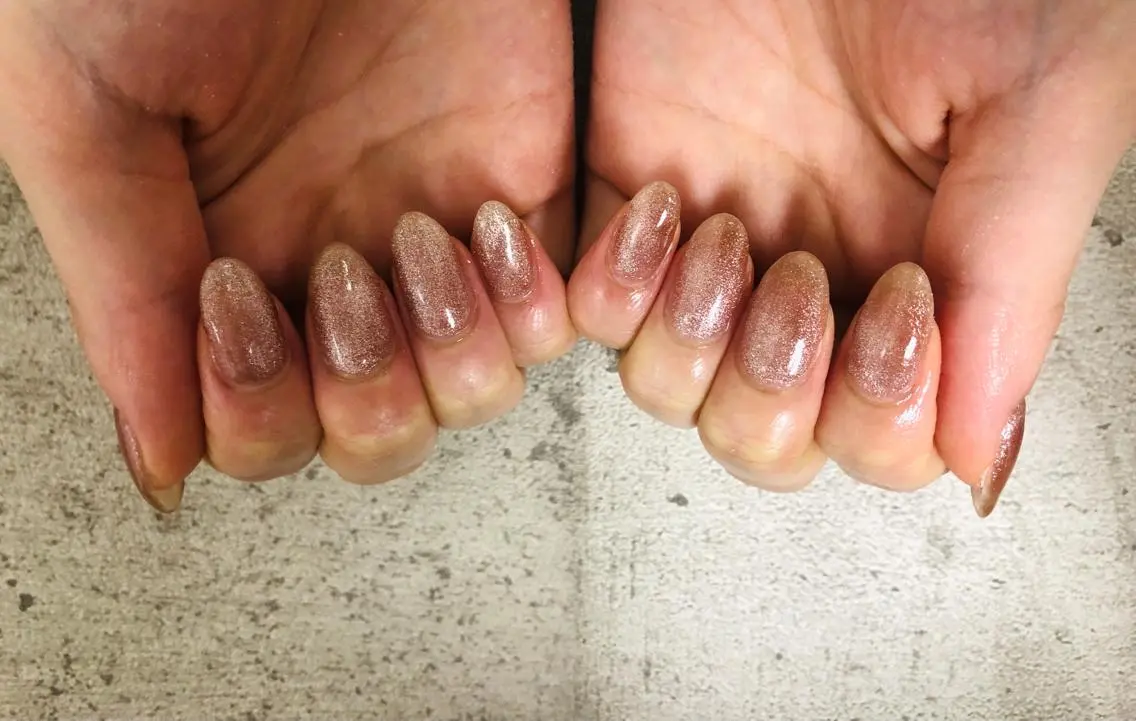 ネイル マグネットネイル ハンドネイル mogunail &blowのネイルデザイン