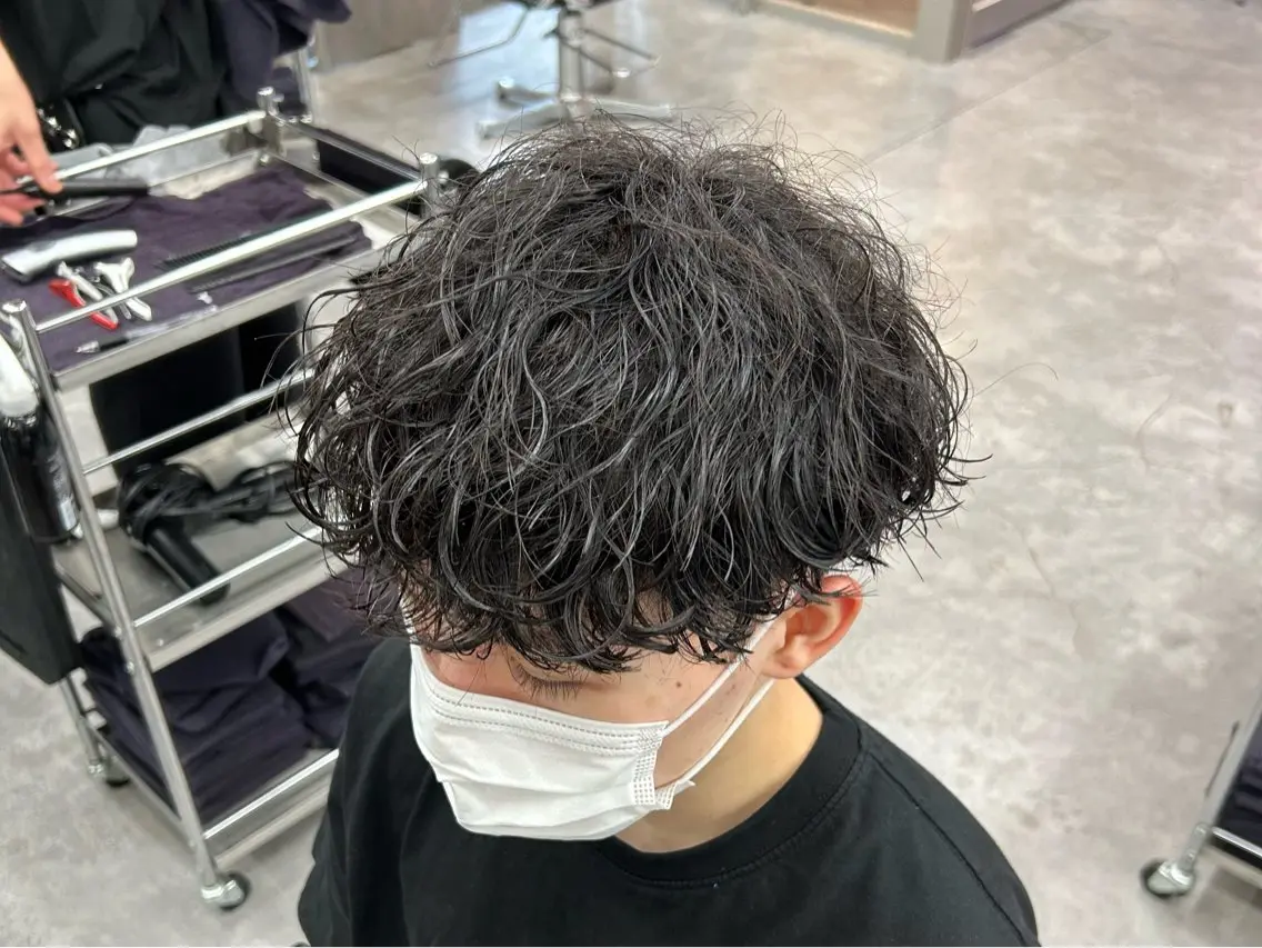 パーマ メンズ カット パーマ パーマ支持率No.1 ❤️🔥安成弾のヘアスタイル