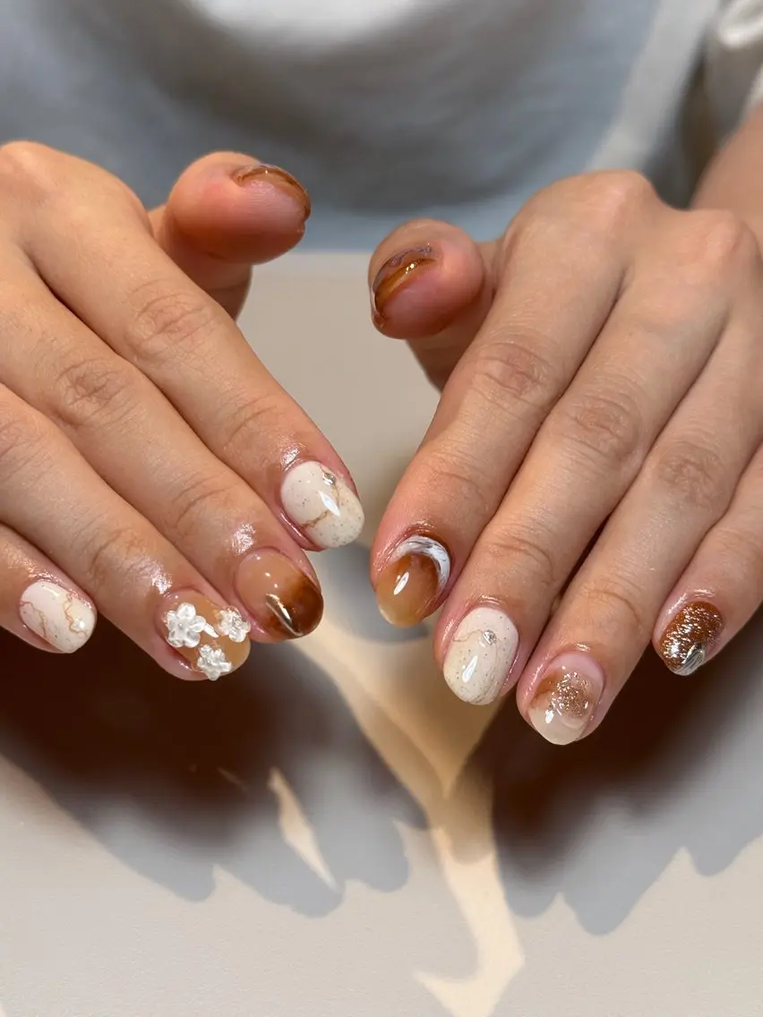 ネイル ハンドネイル フットネイル nailsalon charmeのネイルデザイン