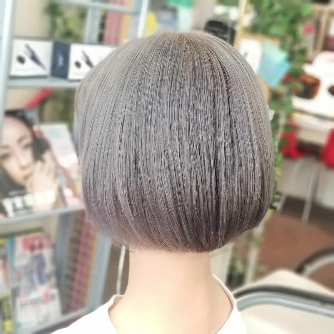 ショート ヘアカラー トリートメント 植田 /エクステ /ブリーチ/髪質改善のヘアスタイル