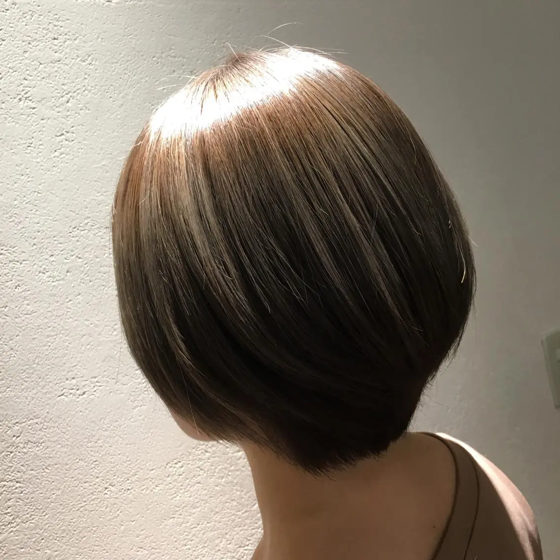 ミディアム カラー カット ヘアカラー トリートメント 橋本 慶司のヘアスタイル