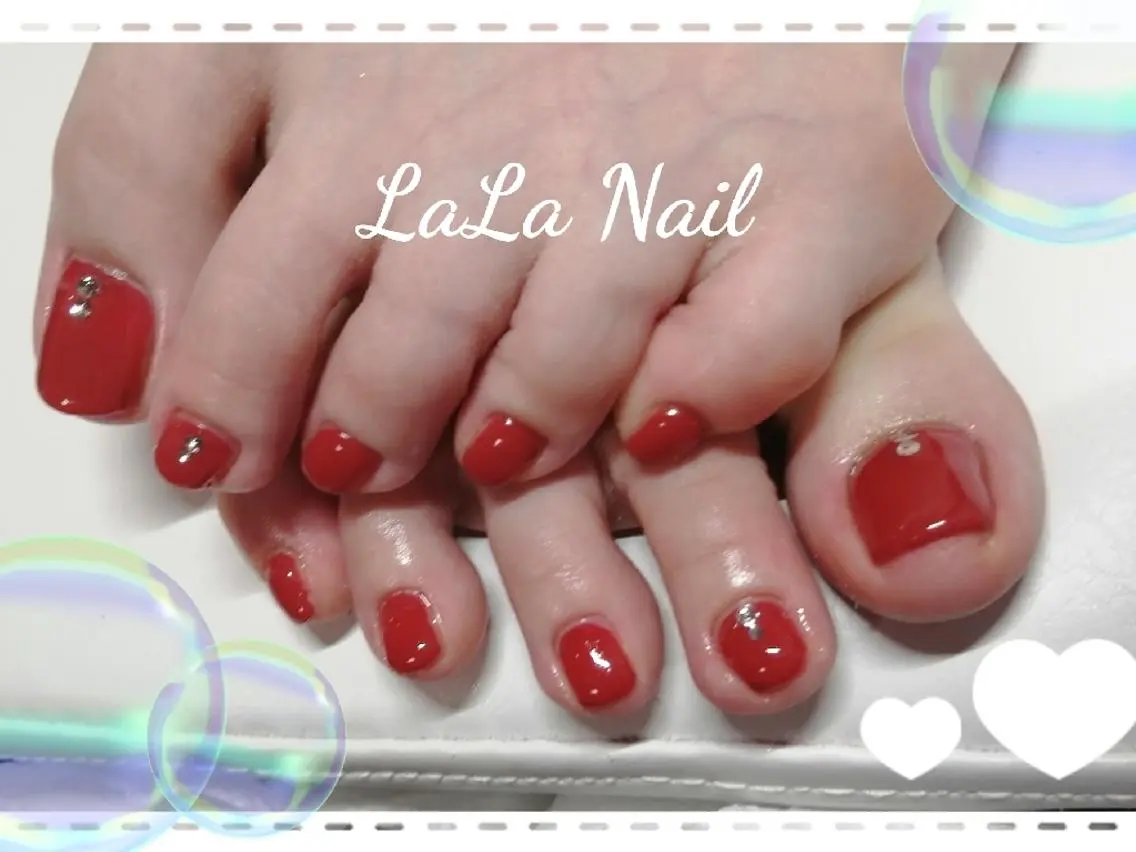 ネイル フットネイル LaLa Nailのネイルデザイン