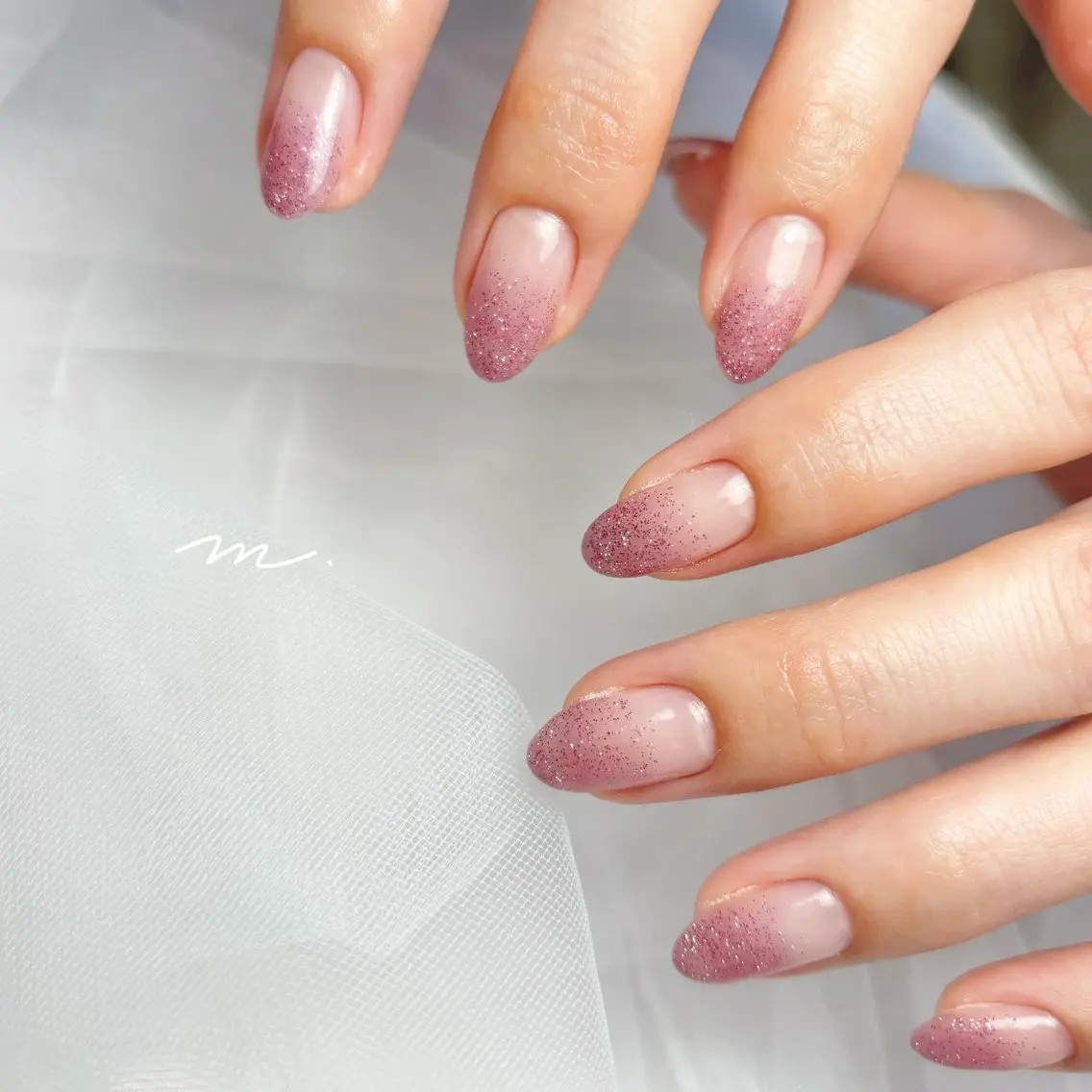 ネイル ラメ(グリッター) ハンドネイル Mare nailのネイルデザイン