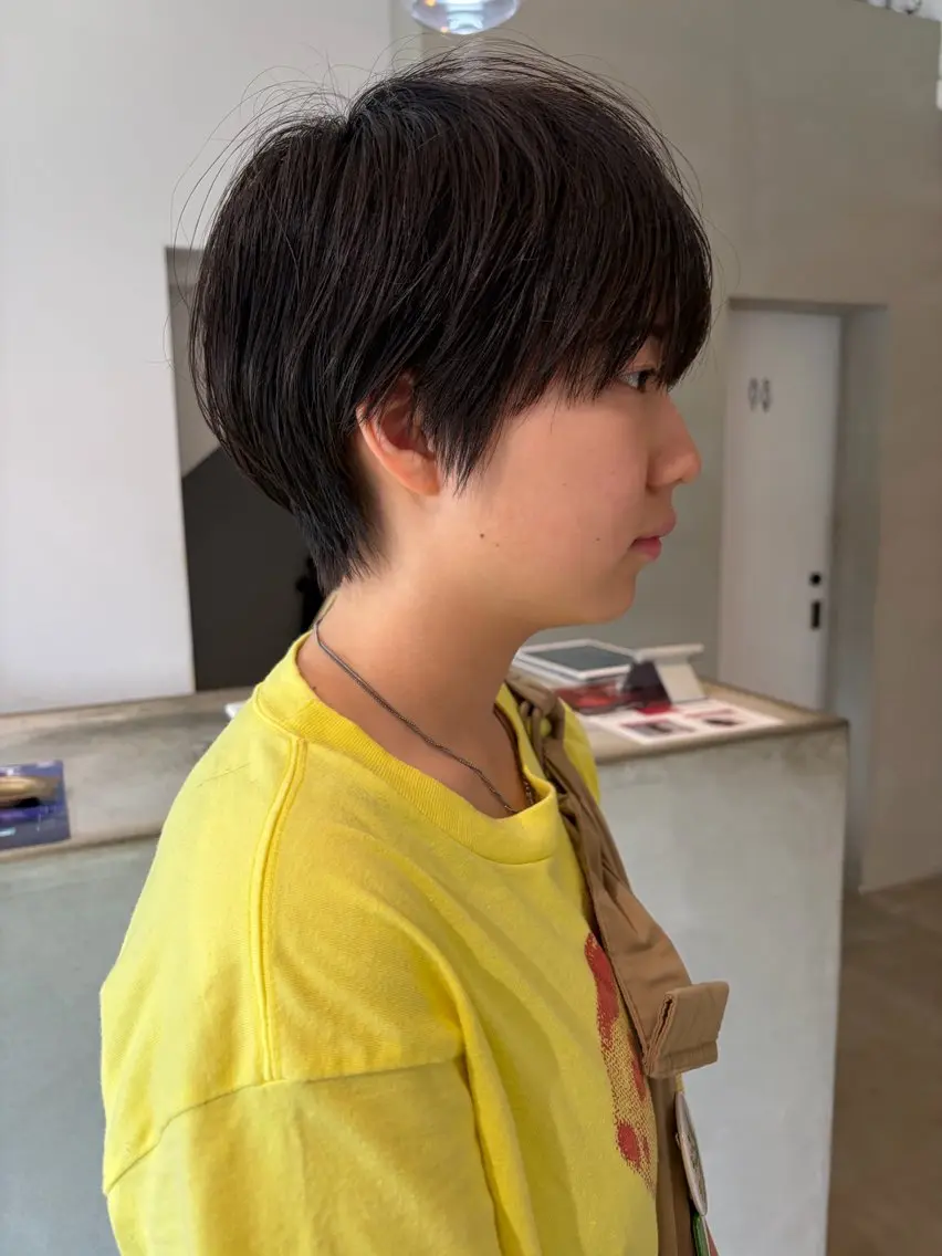 ショート ショートヘア 藤原 直希のヘアスタイル